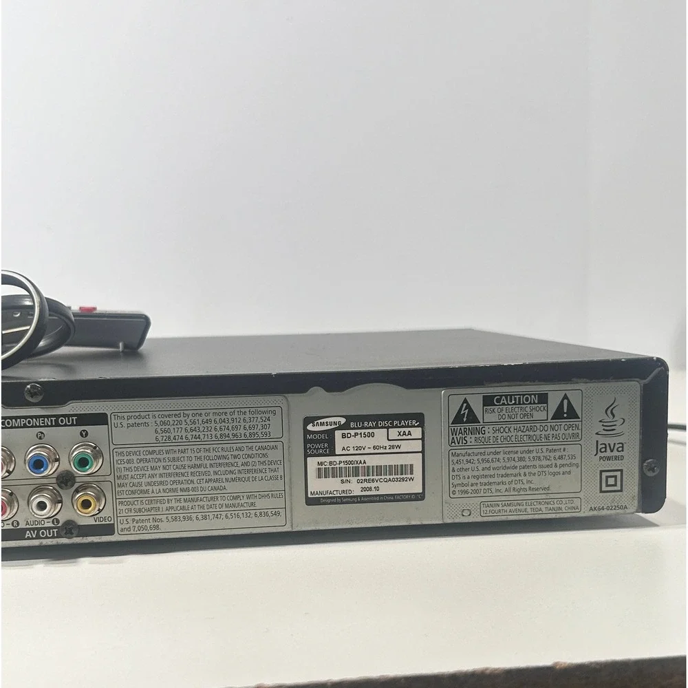 Samsung bd p1500